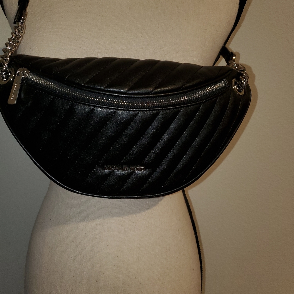 Michael Kors Peyton black beltbag